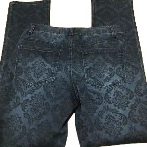 Liverpool Sadie Straight Floral Denim Jeans 8 29 - Picture 5 of 9